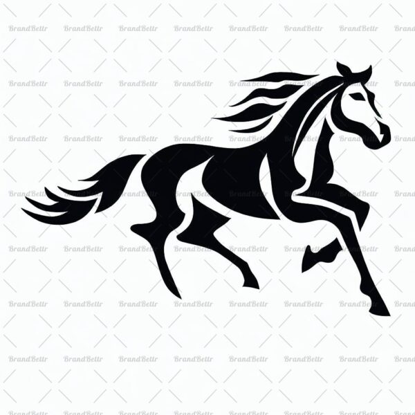 Galoppierendes Pferd